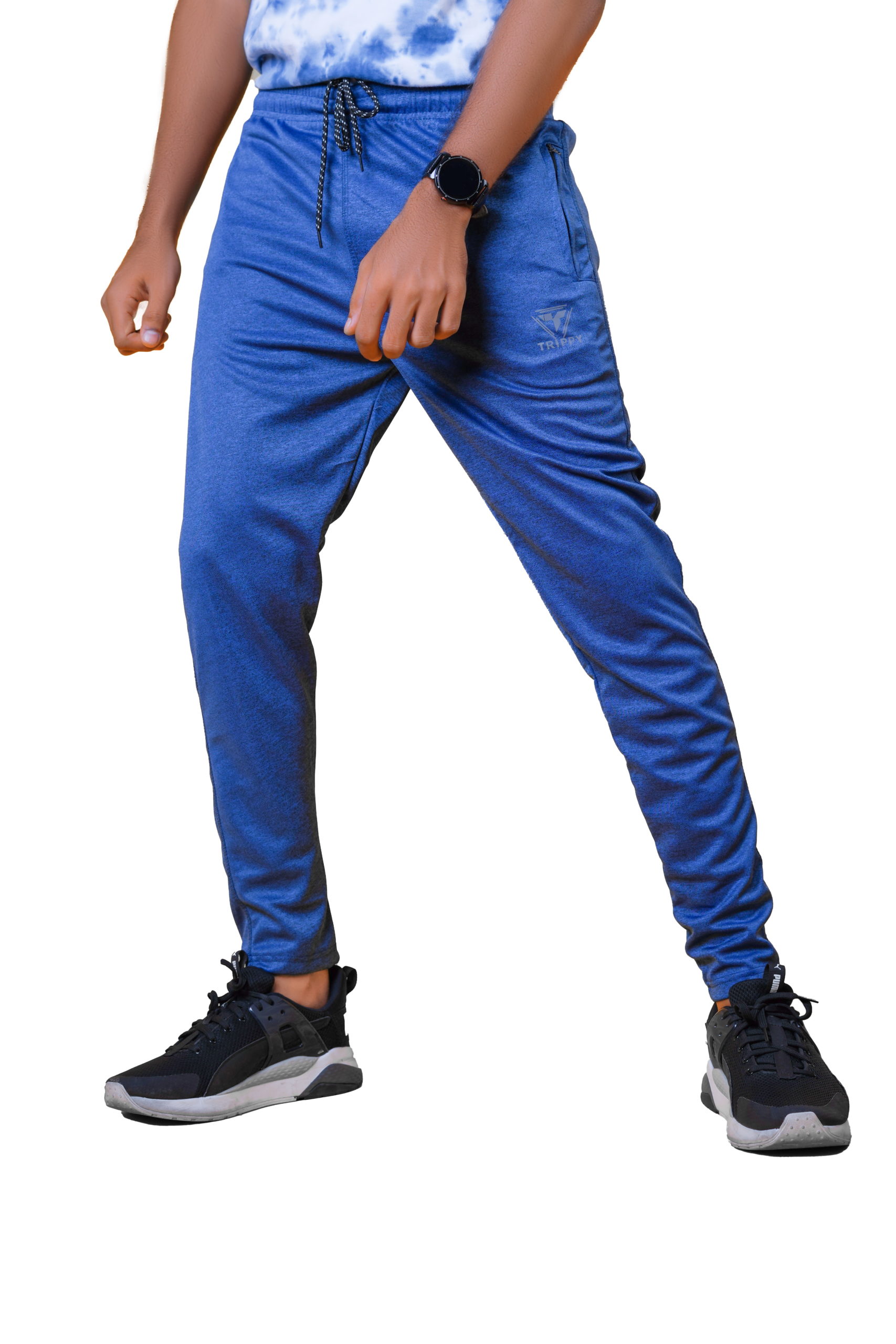 Black Panther Mens Blue Track Pants at Rs 180/piece | Men Sports Pants in  New Delhi | ID: 24035300133